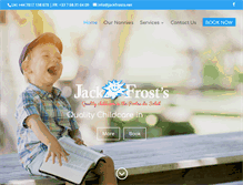 Tablet Screenshot of jackfrosts.net